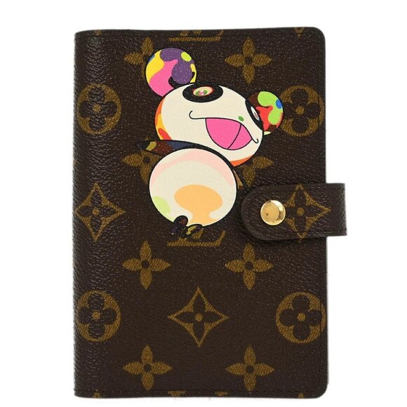 Louis Vuitton Monogram Panda Agenda PM Note Book Cover - Picture 1 of 7